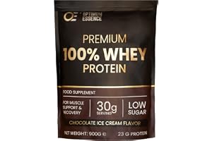 OptimumEssence ® 100% Whey Protein Powder for Muscle Support and Recovery | OE | Premium Quality
