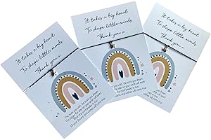 UNIQUEPGIFTS Teacher Thank You Gift, Appreciation Gift for Nursery Assistant, Childminder, Colleague or Primary School Assistant, End of Year Leaving Present - It takes a big heart to shape little minds