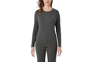 LAPASA Pacco da 2 o 1 Maglia Termica Donna Manica Lunga Fodera in Micro Pile - Pigiama Abbigliamento Intimo Canottiera Calda Elegante Elastica Traspirante Sportiva L15/L39/L42