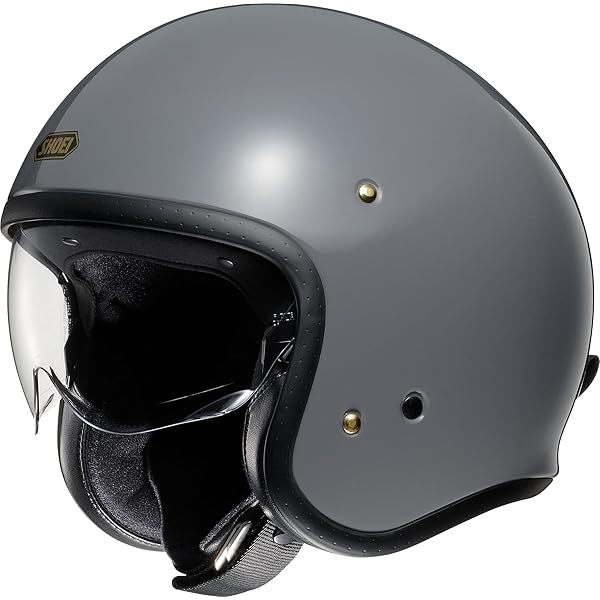 Shoei J.O Basalt Grey Open Face Helm Jethelm Motorradhelm, M  