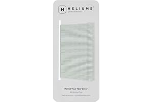 ‎HELIUMS HELIUMS Haarnadeln – Weiß – 48 Stück, 5cm gewellte Haarnadeln