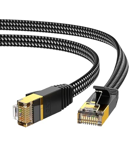 Cavo Ethernet Cat 8 SWECENT 1.5m - 40Gbps, 2000MHz, Schermato | Per Gaming, Router E Reti Ad Alta Velocità - Foto 3