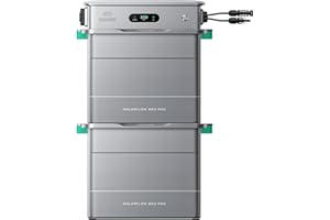 Zendure SolarFlow 800 Pro, Centrale Balcon avec Stockage, Système de Gestion d'Énergie IA, 4 MPPT, Entrée Solaire 2640W, Charge AC 1000W, Sortie 800W, Batterie 1,92 kWh, Avec 1×AB2000X Batterie, TOU