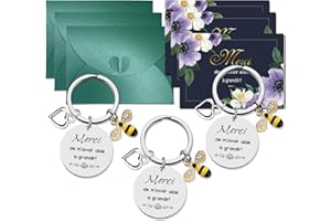 ENSTAB Merci de m'avoir aidé à grandir ! Cadeau d'adieu à la maternelle Éducatrice, mères de jour pour anniversaire Noël Cadeau (3 Pièces Set)