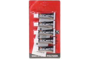 YO-HAPPY 5Pc Colla per Vetro Colla polimerica per Metallo Adesivo sigillante Fix Colla Impermeabile ad Asciugatura Rapida