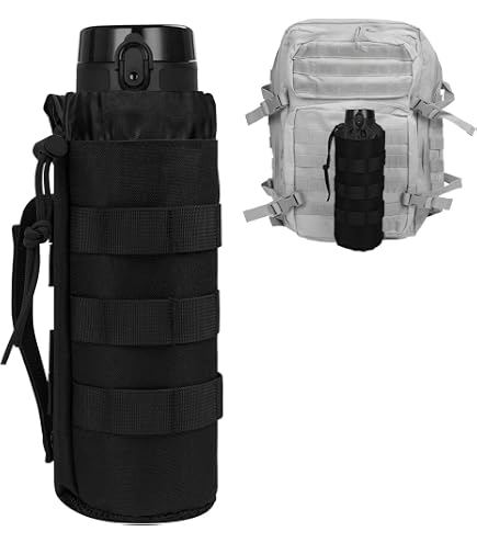 Poche à Gourde ZYEKIU – Sac à Dos Réglable, Polyester Résistant, Pour Randonnée, Vélo, Campagne