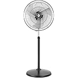 Orient Electric Tornado Pedestal Fan, 450 mm (Black)