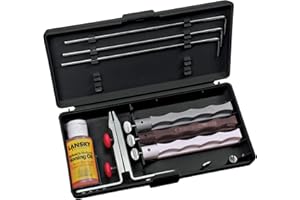 Lansky Sharpeners Natural Arkansas Sharpening System