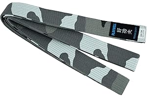 Playwell Martial Arts Urban Grey Camo Grading Coloured Belts - NEW