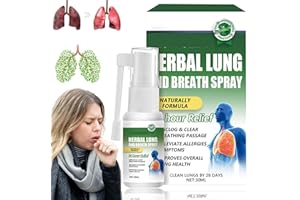 PELINUAR Respiclean Herbal Lung and Breath Spray,Herbal Lung Cleansing Spray,Natural Herbal Lung Essence,Herbal Lung Cleanse Spray,Natural Herbal Spray for Cleansing Lung (3 Pcs)