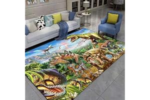 Barn dinosaurier mattor primitiva skogsmattor för baby games matta vardagsrum stort sovrum yoga kök dörr matta matta spel matta barnrum matta löpare (färg: 2,120 x 180 cm)