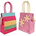 FOONTY Daily Use Tote Bag/Grocery Bag/Gym Bag/Lunch Bag(Multicolor,FAB-34A)