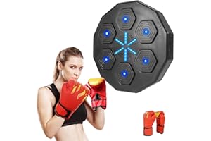 Cunsieun Smart - Equipo electrónico de entrenamiento de boxeo para el hogar, liberación de estrés, coordinación mano-ojo