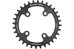 Wolf Tooth: 76 BCD Chainring 30t - Black - Black - 30t