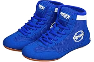 GOLDENEAMEISEN Scarpe da Boxe Unisex,Scarpe da Boxe da Donna E da Uomo,Stivali da Boxe per Bambini,Flessibile,Durevole,Leggero,Morbido E Antiscivolo,Adatto per Boxe,Lotta,Sollevamento Pesi,Arti Marziali