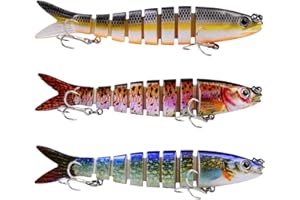 DUINIU 3-Piece Artificial Bionic Rubber Lures - Fishing Accessories & Equipment, Perfect Gifts for Enthusiasts