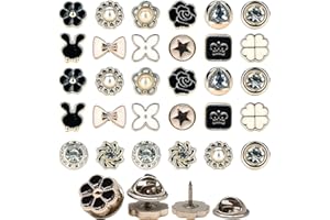 80 Pieces Modesty Pins, Yueser Modesty Pins for Dresses Pins for Clothes Dress Pins for Cleavage Brooch Pins for Clothes Modesty Pins for Wrap Dress Shirt Brooch Buttons Safety Invisible Blouse Pins