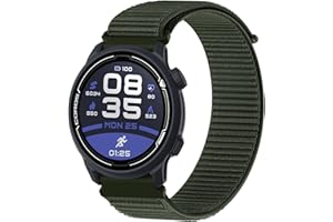 OUTPUTBT Nylon Bracelet 20mm pour Coros Pace 2/Apex 2/Apex 42mm Sport Remplacement pour Homme Femme