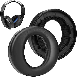 SOULWIT Cuscinetti Auricolari Di Ricambio per Sony Platinum Wireless  Playstation PS4 Headset, 2018 Version, Model CECHYA-0090 (Nero) : Amazon.it:  Videogiochi
