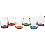 Excelsa Marrakech - Juego de 6 vasos de agua y cristal, 260 ml