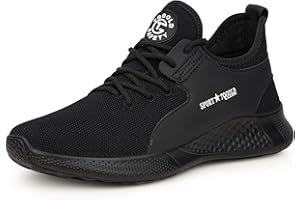 AONEGOLD Scarpe Antinfortunistica Uomo Donna Scarpe da Lavoro con Punta in Acciaio Leggere Traspiranti Antiscivolo Sportive di Sicurezza Scarpe