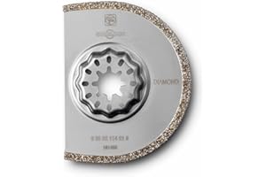 FEIN Lama diamantata Ø 75 mm, Attacco SL, Conf. 1 pz., Lama segmentata con larghezza di taglio ca. 2,2 mm, Lama ideale per il distacco di fughe in marmo, resina epossidica, cemento, Eccellente durata