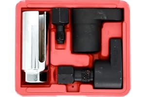 F SEASON 5Pcs 22mm Oxygen lambda Sensor Remove Socket Wrench Thread Chaser Set Removal Tool