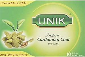 Unik Cardamom Tea Unsweetened 140 g (Pack of 5)