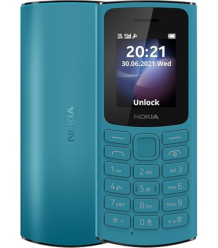 Nokia 235 4G [2024] 7 cm [2.8] 99 g Blue Basic mobile phone (NOKIA