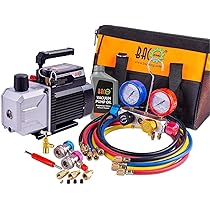 Pompa Vuoto Bistadio BACOENG 4.2CFM - 120 Lt/min, 230V, Per Refrigerazione - Foto 12