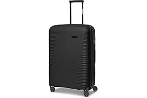 Farmhood Eco Edition Mittelgroßer Hartschalen Koffer nachhaltig | Trolley 44 x 26 x 67 cm mit Dehnfalte von 72 auf 80 Liter erweiterbar | Ultra-leicht nur 3,54 Kg