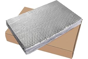 Pamatio Sound Deadening Mat, 40 Sheet (3.75 sq.m) – Car, Van & Motorhome Self-Adhesive Sound Proofing Pack, Noise Insulation and Vibration Damping Mat(2mm