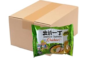 EDE GROUP Demae Ramen Noodles Chicken Flavour Pack 30 (100g Each) - Instant Nissin Noodles Authentic Asian Ramen