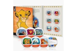 FANTASY CLUB Momentos Rey León Set de 6 Monedas Coleccionables de El Rey León de Disney – Edición Limitada con Momentos Icónicos en Color Full HD​
