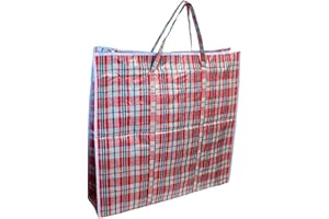 EM HOME Bolsa de rafia 90 x 70 x 30 cm color surtido