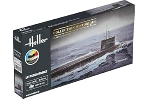 heller Maquette sous-Marin : Collection Historique : Starter Kit : U-Boot S/M Redoutable