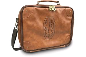 GROOVY Harry Potter Herren Sammander Newt Scamander Aktentasche, Braun