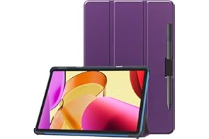 VOVIPO Slim Case for All-new Amazon Fire HD 10 Tablet(13th Generation, 2023 Release)10.1",Super Thin Lightweight Tri-Fold Stand Cover with Auto Wake/Sleep Function-Purpe