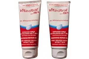ASEPTA Vita Citral Soin TR+ Gel Réparateur Apaisant 100 ml Lot de 2 tubes