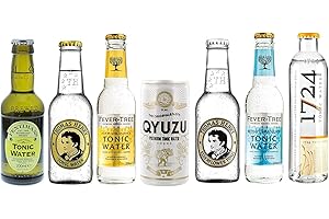 SCHWEPPES Tonic Water - Probierset 7 Sorten Erfrischungsgetränk inkl. Pfand - 7x0,2l/1St