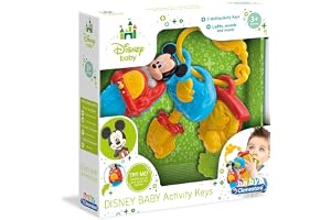Clementoni - 14832 - Baby Musse aktivitetsnycklar, baby 18 månader