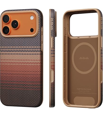 PITAKA Pro Guard Aramid Fiber Woven Case for iPhone 17 Pro Max