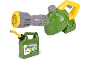 John Deere Bubble Leaf Blower Toy for Kids Includes 44oz Bubble Refill Gas Can, Outdoor Bubble Machine for Kids, Easy to Use, Outdoor Play, Great Gift Toddler 3+