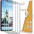 Kesuwe [3 Pack] Screen Protector for Samsung Galaxy A42 5G Tempered Glass, Anti Scratch, Anti Fingerprint, 9H Hardness, Bubble Free, Easy Installation