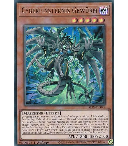 Yugioh Karte: Blauäugiger Abgrunddrache – Ultra Rare, 1. Auflage Deutsch (Magnificent Mavens)