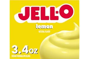 JELL-O Jello Lemon Instant PUDDING AND PIE FILLING 96g