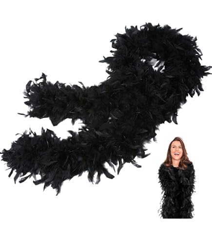 Guirlande de plumes blanches de 2 mètres, boa en plumes duveteuses pour loisirs créatifs, mariage, fête, décoration de sapin de Noël (blanc Guirlande de plumes blanches de 2 mètres, boa en plumes duveteuses pour loisirs créatifs, mariage, fête, décoration de sapin de Noël (blanc