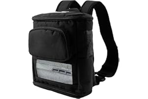 Nogsay Portable Oxygen Concentrator Backpack Compatible with Inogen One G5 and Inogen Rove 6,Ultra Lightweight Oxygen Machine Carrier Rucksack Carrying Mesh Bag for Walking Travel Outdoor