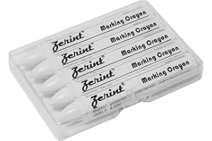 ZERINT HT-921W 5 Pièces de Craie Pour Pneus (Blanc)