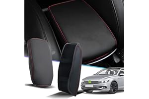 SHAOHAO Kompatibel mit VW Passat B8 2015-2023 2024 / Nissan Qashqai J12 2021-2024 2025 Mittelarmlehne Abdeckung Mittelkonsole Armlehnenbezug, Mittelarmlehnenabdeckung passat b8 zubehör